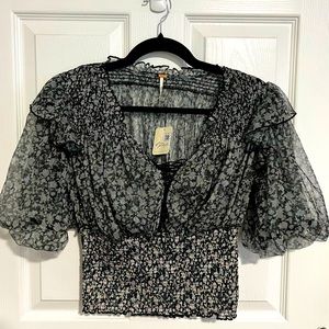 NEW WITH TAGS FREE PEOPLE SHIRT